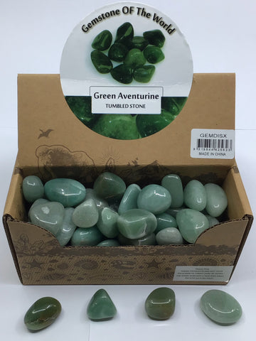 Giftware -  Wellness Healing Tumbled Green Aventurine Gems - NACCE - GEE
