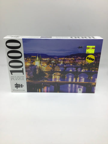 Games & Puzzles - 1000 Piece Jigsaw Puzzle: Vltava River Prague, Czech Republic - GME1225 - GEE