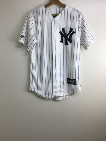 Mens T'shirt - Replica New York Yankees Baseball Jersey - Size S - MTS1008 MACT - GEE