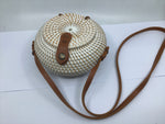 Vintage Accessories - Rattan Cross Body Bag - VACC3453 HHB - GEE