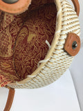 Vintage Accessories - Rattan Bag - VACC3458 HHB - GEE