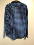Premium Vintage Shirts/ Polos - Blue Checked Nautica Button Down - Size L - PV-SHI164 - GEE