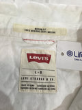 Premium Vintage Shirts/ Polos - Levis White Button Down Shirt - Size L - PV-SHI166 - GEE
