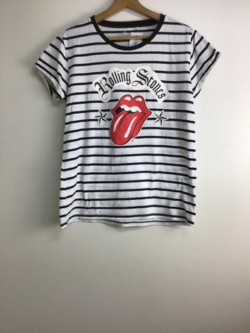 Bands/ Graphic Tees - The Rolling Stones - Size 10 - VBAN1698 - GEE