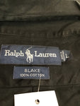 Premium Vintage Shirts/ Polos - Black Ralph Lauren Button Down - Size L - PV-SHI170 - GEE