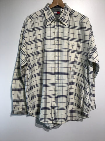 Premium Vintage Shirts/ Polos - Tommy Hilfiger Checked Button Down - Size L - PV-SHI176 - GEE