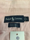 Premium Vintage Shirts/ Polos - Pink Ralph Lauren Button Down - Size L - PV-SHI180 - GEE