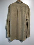 Premium Vintage Shirts/ Polos - Beige Ralph Lauren Button Down Shirt - Size L - PV-SHI182 - GEE