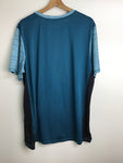 Mens Activewear - Blue Shirt - Size XL - MACT428 MPLU - GEE