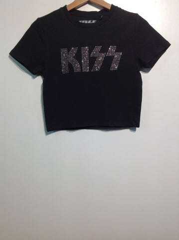 Bands/Graphic Tee's - Kiss - Size 10 - VBAN1481 - GEE