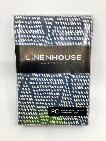 Manchester - LinenHouse European Pillowcase - New - BXED331- GEE