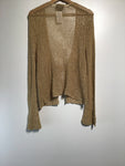 Premium Vintage Jackets & Knits - Venezia Jeans Brown Crochet Jacket  - Size XL - PV-JAC191 - GEE