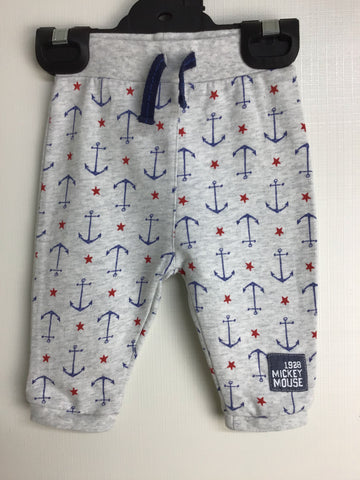 Baby Boys Pants - Mickey Pants - Size 000 - BYS1244 BABP - GEE