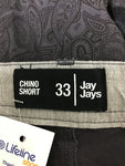 Mens Shorts - Jay Jays chinos - Size 33 - MST558 - GEE