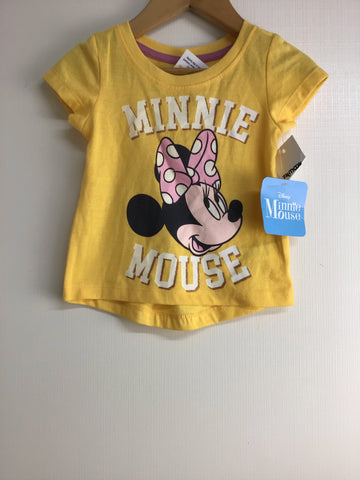 Girls Top - Minnie Mouse - Size 2 - GRL1228 GT0 - GEE