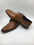 Mens Shoes - Brown Leather Colorado Dress Shoes - Size UK13 US14 EUR47 - MS0162 - GEE