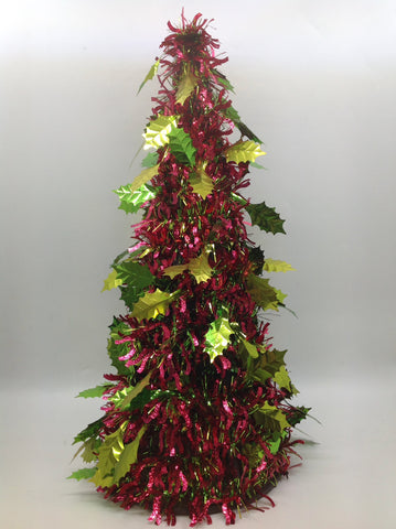 Christmas - Festive Tree Cone Decoration - XMAS1350 - GEE