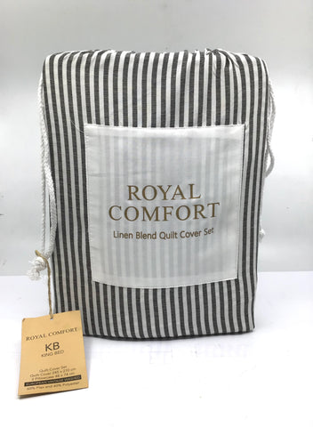 Manchester - Royal Comfort King Quilt Cover Set - BXED372 - GEE