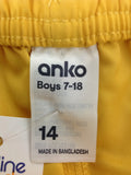 Boys Shorts - Anko - Size 14 - BYS1057 BSR - GEE