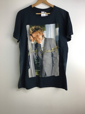 Bands/Graphic Tee's - Rod Stewart - Size M - VBAN1710 - GEE