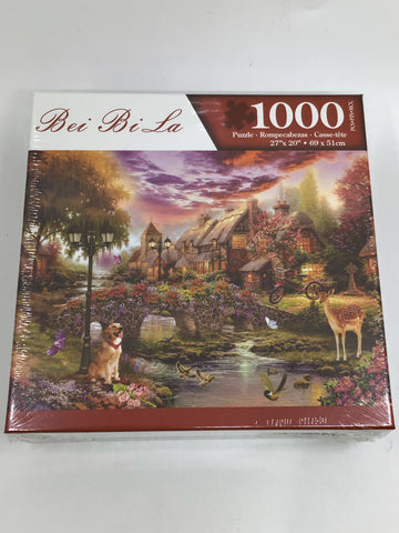 Puzzle 1000 Piece - Twilight Village - NPZ 859 GME - GEE