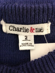 Girls Knitwear - Charlie & Me - Size 2 - GRL1306 GW0 - GEE