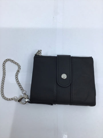 Wallets - Chained Black Wallet - WWA171 - GEE