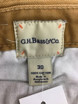 Mens Shorts - GH Bass & Co - Size 30 - MST579 - GEE
