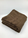 TOWELS - Brown Bath Sheet - NAACE - GEE