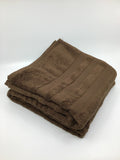 TOWELS - Brown Bath Sheet - NAACE - GEE