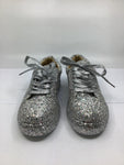 Children's Shoes - Silver Glitter Flat Shoes - Size 38 - CS0200 - GEE