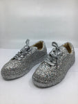 Children's Shoes - Silver Glitter Flat Shoes - Size 38 - CS0200 - GEE