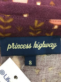 Vintage Inspired Tops - Princess Highway - Size 8 - VTOP2102 - GEE