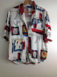 Vintage Inspired Tops - Serious Zizifei - Size M - VTOP2132 - GEE