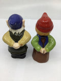 Vintage Accessories - Kissing Gnomes Ceramic Salt and Pepper Shaker Set - VACC3363 - GEE