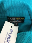 Ladies Knitwear - Black Pepper - Size S - LW0907 - GEE