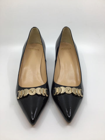 Ladies Shoes - Black High Heels - Size 37 - LSH295 LSFA - GEE