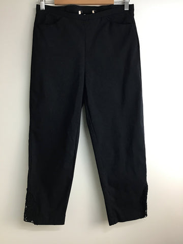 Ladies Pants - Black Pants - Size M - LP0997 - GEE