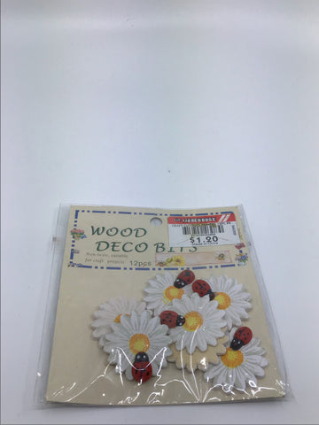 Craft - Wood Deco Bits - ACBE3472 - GEE
