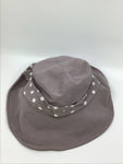 Ladies Hat - Grey & White Spot Hat - WHX119 - GEE