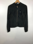 Premium Vintage Jackets & Knits - Black Lacoste Zipped Jumper - Size 38 - PV-JAC183 - GEE