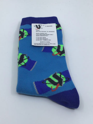 Mens Miscellaneous - V Socks - One Size - MMIS118 - GEE