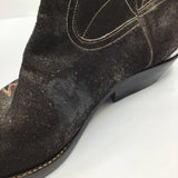 Mens Shoes - Webbed Western Style Boots - Size Estimated UK 11.5 - MS0149 - GEE