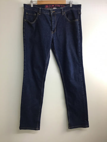 Mens Denim - Blue Jeans - Size 38 - LJE358 MPLU - GEE