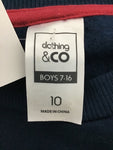 Boys T'Shirt - Clothing & Co - Size 10 - BYS1125 BTS - GEE