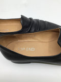 Ladies Flat Shoes - Top End Black Leather - Size 37 - LSH264 LFS LWS - GEE