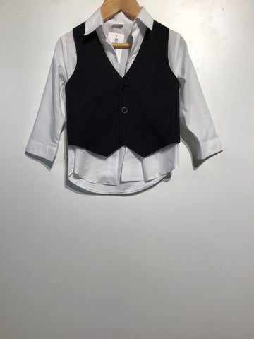 Baby Boys Shirt - Shirt & Vest - Size 1 - BYS877 BABS - GEE
