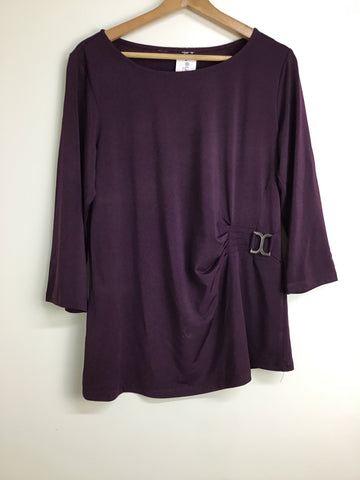 Ladies Tops - Purple Top - Size M - LT03573 - GEE