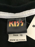 Bands/ Graphic Tees - Kiss - Size 16 - VBAN1661 WPLU - GEE