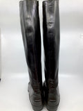 Premium Vintage Footwear And Accessories - Ladies Ariat ATS Equipped Tall Black Leather Boots - Size 8 - PV-FOO76 - GEE
